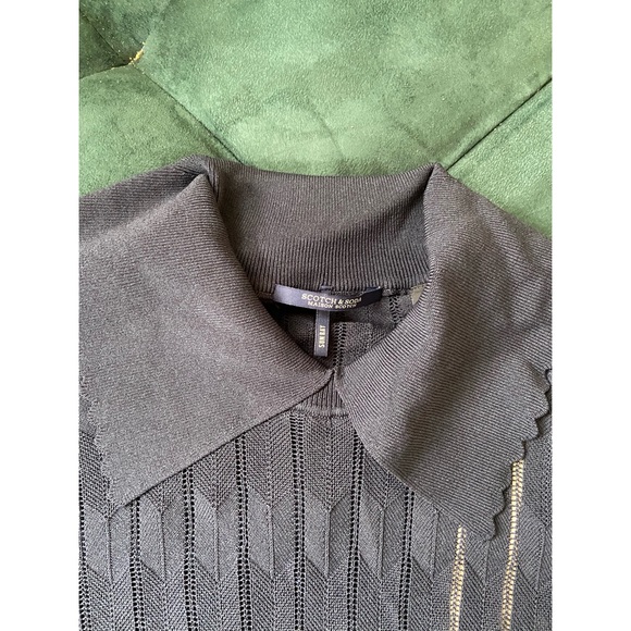 NEW! Scotch & Soda Scalloped Peter Pan Sweater - Picture 5 of 10